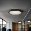 Panel LED Natynkowy HEXAGON BY-SLS-6C Plaster Miodu 40W Czarny - Syntron