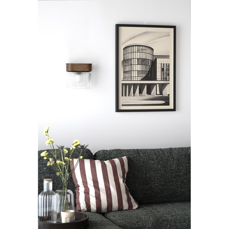 FLUMINA W A czarna lampa ścienna / kinkiet (FLWA13000) - Ummo