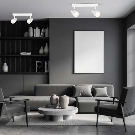 Lampa sufitowa Cino Spot 2 biała (ML9946) - Milagro