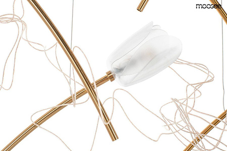 Lampa wisząca TULIPPE 14 DISC złota (MSE1501100171) - Moosee