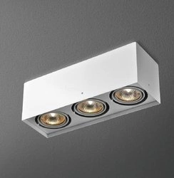 Oprawa natynkowa SQUARES 50x3 ON 230V kol. ZŁOTY (46011-0000-U8-PH-19) - Aqform