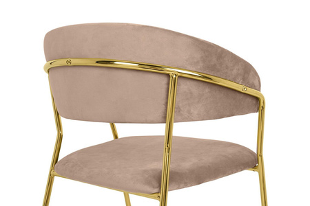 Krzesło barowe MARGO 65 khaki / beżowe (KH1201100129.32) - King Home