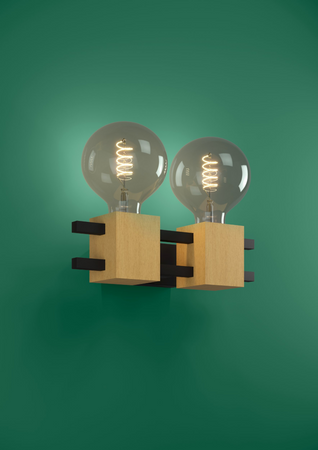 Kinkiet LEVANTARA czarna (390192) - EGLO