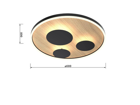 REIMS - Plafon (9013-306L) - Aviano Lighting