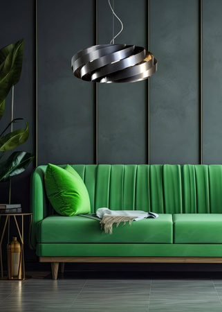 Lampa wisząca VENTO 60 cm antracyt (1136) - Zuma Line