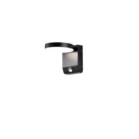 Kinkiet zewnętrzny z czujnikiem IVER IP54 SENSOR 3000K Szary (AZ5701) - Azzardo