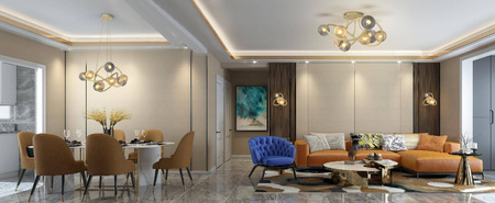 METZ - Lampa wisząca 14-pł. (7015-1404) - Aviano Lighting