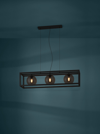 Lampa wisząca ARANGONA czarna (390215) - EGLO