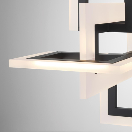 Średnia lampa wyspowa Inizio - Matowa czerń (QN-INIZIO-LP-M-BK) - Quintiesse