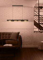 Lampa wisząca ALFONSINE czarna (390059) - EGLO