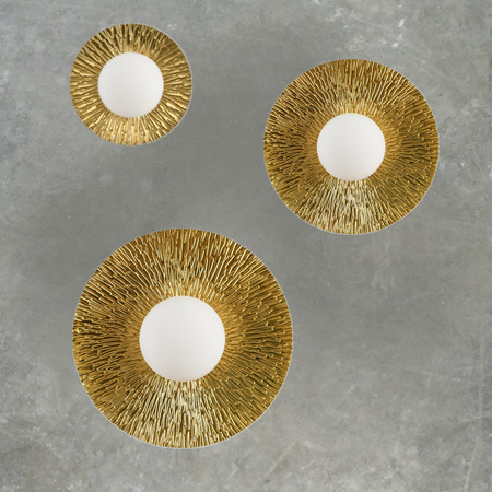 Lampa ścienna SUN M złota 35 cm (ST-FB230946-D35) - Step into Design