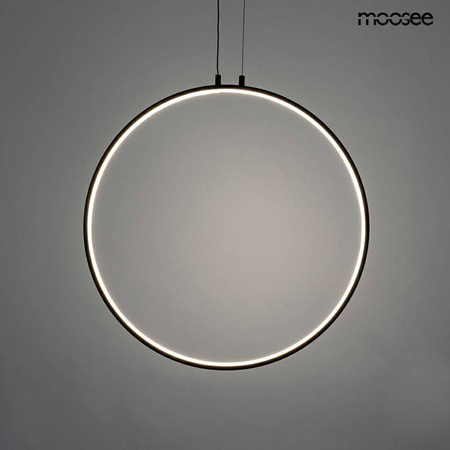 Lampa wisząca CIRCULO 60 czarna (MSE010100372) - Moosee