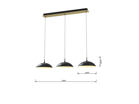 ROSSKOFF - Lampa wisząca trójka (7001-304) - Aviano Lighting