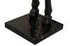 Lampa podłogowa KOŃ HORSE STAND S czarna - włókno szklane (JB001S) - King Home