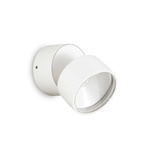 Lampa ścienna / Kinkiet OMEGA ROUND Biały (OMEGA_AP_ROUND_BIANCO_3000K) - Ideal Lux