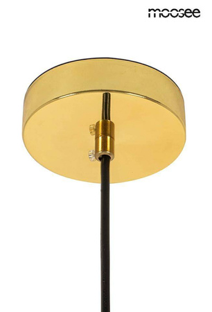 Designerska lampa wisząca do sypialni SPINNER 19 złota (MSE1501100469) - Moosee