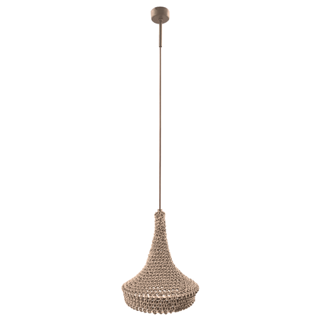 Lampa wisząca Mahaka 1 - Beżowa (260 mm)   (5178) - Shilo
