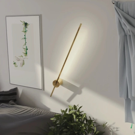 Kinkiet z IP44 Chloe 1xLED złoty (WL0107-GD) - Yaskr