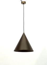 Lampa wisząca CONO brązowa 1 L (10038) - TK Lighting