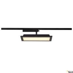 PANEL TRACK kwadratowy 150x300 mm, 1-fazowy spot czarny 18 W 3000 K (1004933) - SLV