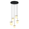 Lampa wisząca Merseta (PND-463325A-BRO+W) - Italux