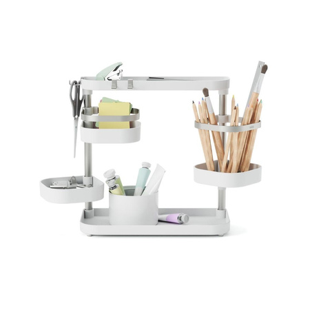 UMBRA organizer kuchenny HOLSTER biało / niklowany (1017580-670) - Umbra