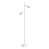 FLOWER WHITE CHROME LAMPA PODŁOGOWA 1xGU10 (ML0277) - Milagro