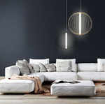 Lampa wisząca Treviso mała czarna (LP-798/1P S BK ) - Light Prestige