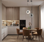 PENDANT LED LIGHT 8W 3000K METAL-GLASS, BLACK-CLEAR GLASS (23073 Zambelis) - Zambelis