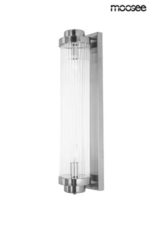 MOOSEE lampa ścienna COLUMN 40 srebrna (MSE010100360) - Moosee