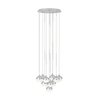 Lampa wisząca MIOGLIA chrom (39527) - EGLO