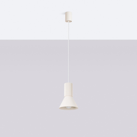 Lampa wisząca ESTRIA 1 beżowa (SL.1870) - Sollux Lighting