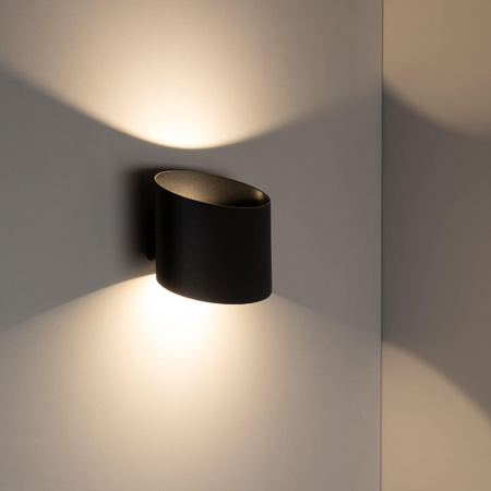 Dekoracyjny kinkiet zewnętrzny VERTO BLACK IP 54  (18183) - TK Lighting