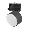 Oprawa na szynoprzewód TRACER TRÓJOBWODOWY BLACK  GX 53 LED (6061) - TK Lighting