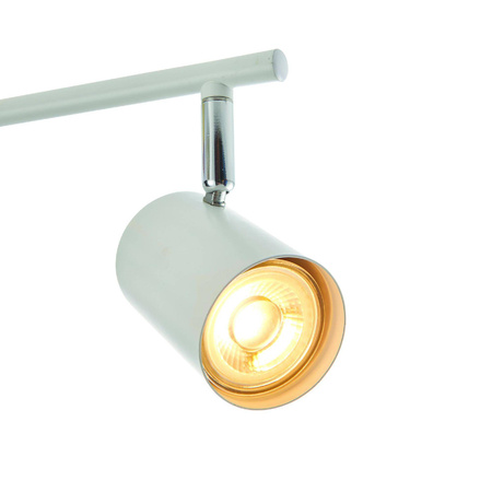 Lampa sufitowa Arezzo 4lt bar white 7W (73686) - Saxby