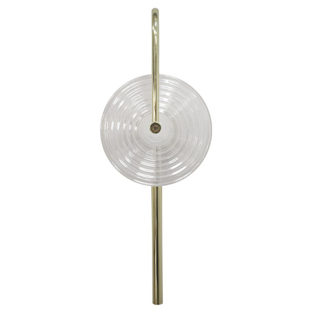 Kinkiet Plato transparentny LED CCT (LP-0301/1W TR) - Light Prestige
