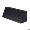 PEMA, lampa ścienna outdoor, TC-(D,H,T,Q)SE, IP44, prostokątna, czarna, maks. 15W (230030) - SLV