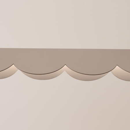 Lampa wisząca BISCUIT taupe LED 3000K (TH.561) - Thoro Lighting