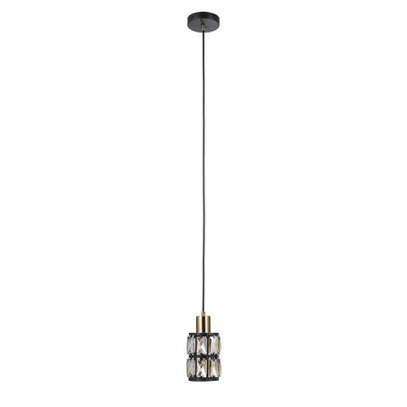 Lampa wisząca Menfi  (PND-44236-1-BK-GD) - Italux