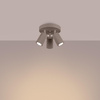 Plafon KARBON 3P taupe (SL.1768) - Sollux Lighting