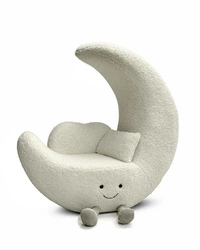 Fotel dziecięcy MOON biały (KH1501100349) - King Home