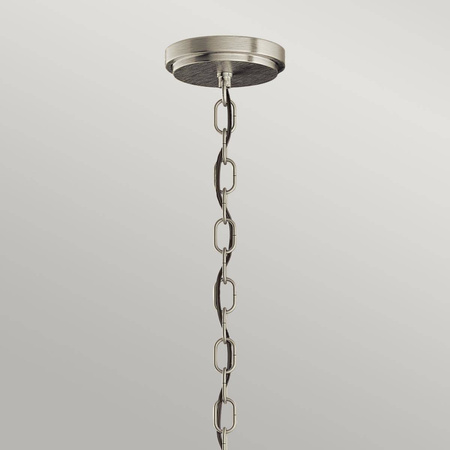 Lampa wisząca/ Półplafon Roux - 3 źródła światła -Szczotkowany nikiel (QN-ROUX3-BN) - Quintiesse