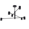 Lampa sufitowa Snow 6 czarna LP-731/6P BK Light Prestige