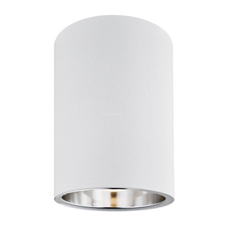 plafon 1 pł. okrągły TYBER1 biały  1 x E27/15W LED ARGON 475