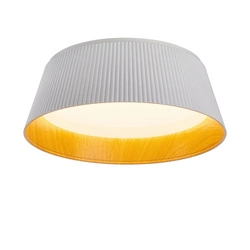 Plafon z efektownym kloszem FRILL LED biały 45 cm (ST-DL6487-C-WH) - Step into Design