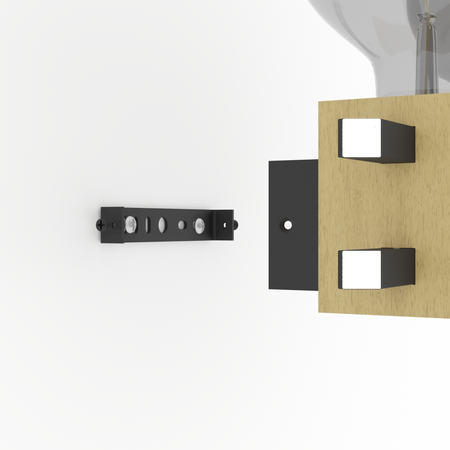 Kinkiet LEVANTARA czarna (390192) - EGLO