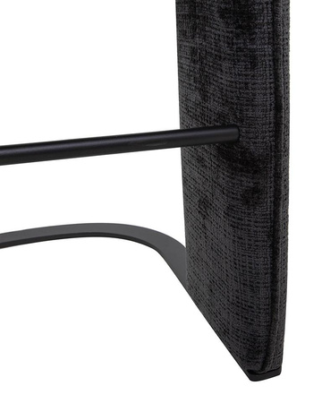 MaMaison krzesło barowe BORA czarne (MM001501100354) - MaMaison