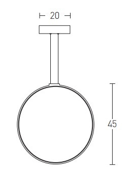 PENDANT 24W LED (1612 Zambelis) - Zambelis