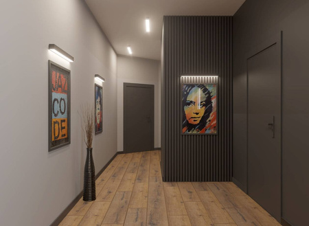 Lampa sufitowa PINNE 150 biały 3000K (TH.095) - Thoro Lighting