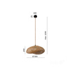 Lampa wisząca BOHO BRUGIA M RB 1xE27 Kobi Design (001471KOB) - KOBI LIGHT